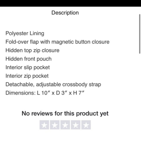 Pixie Mood Zoe Cross body Tan Vegan Bag - Picture 5 of 5